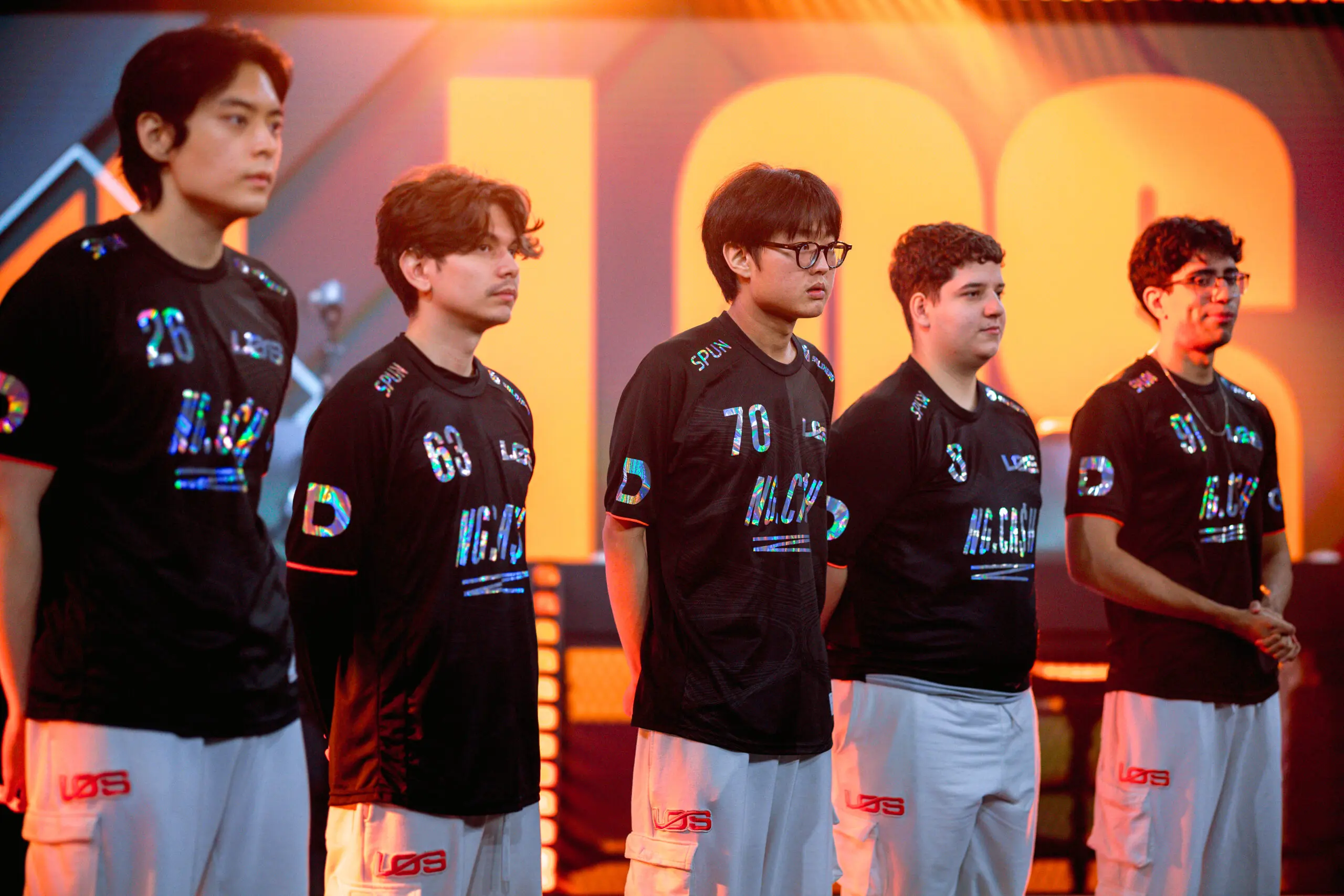 Elenco de League of Legends (LoL) da LOS no CBLOL 2026 Split 1.