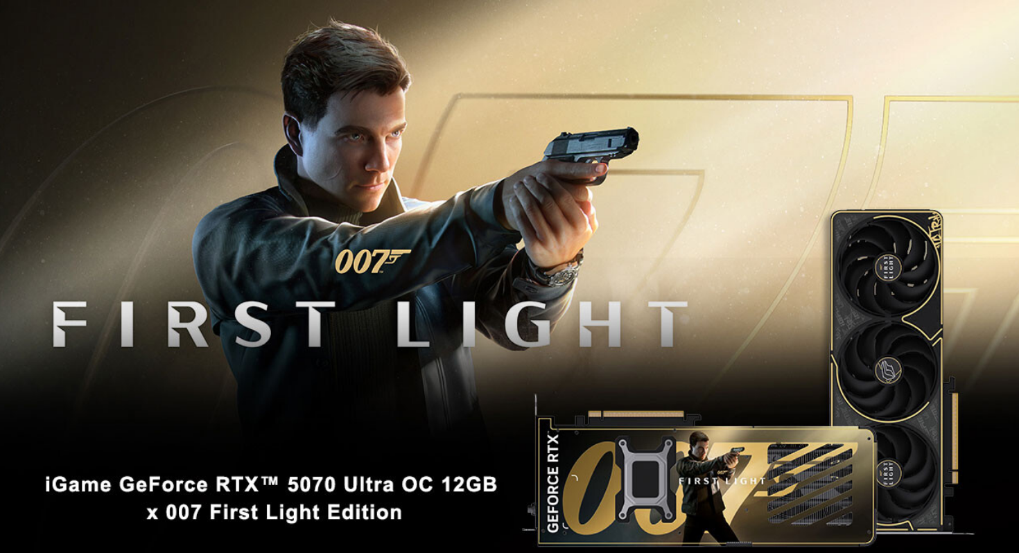 Colorful lança placa de vídeo em edição especial 007 First Light Colorful RTXX 007.png