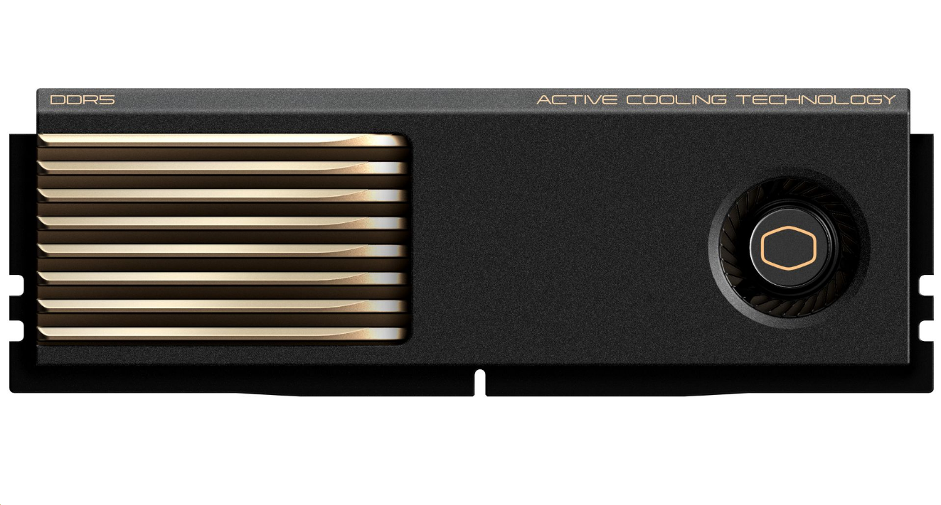 Cooler Master e G.Skill apresentam memória DDR5 com resfriamento ativo 2 Cooler Master e G.Skill apresentam memória DDR5 com resfriamento ativo Cooler master RAM.png