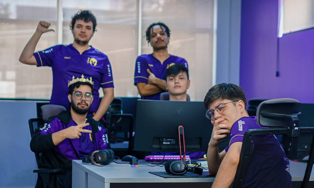 Elenco de League of Legends (LoL) da Vivo Keyd Stars Academy para o Circuito Desafiante 2026 Split 1.