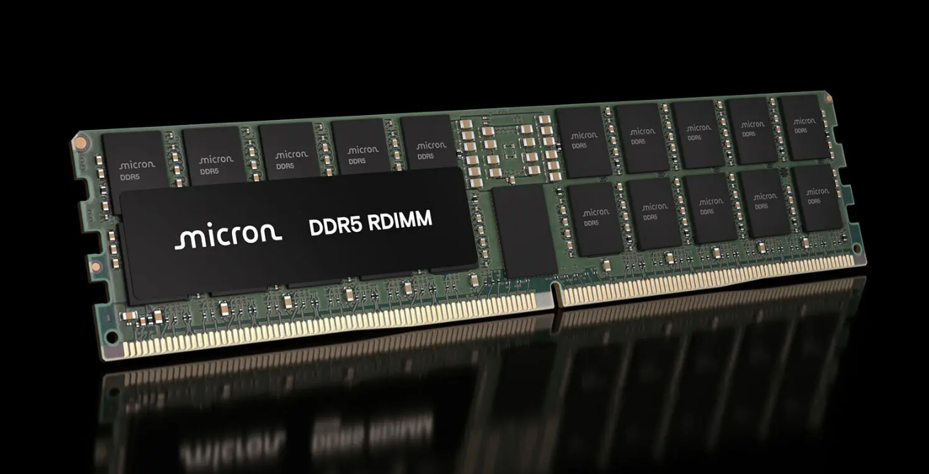 Micron inicia testes com módulos RDIMM DDR5 Micron DDR5.png