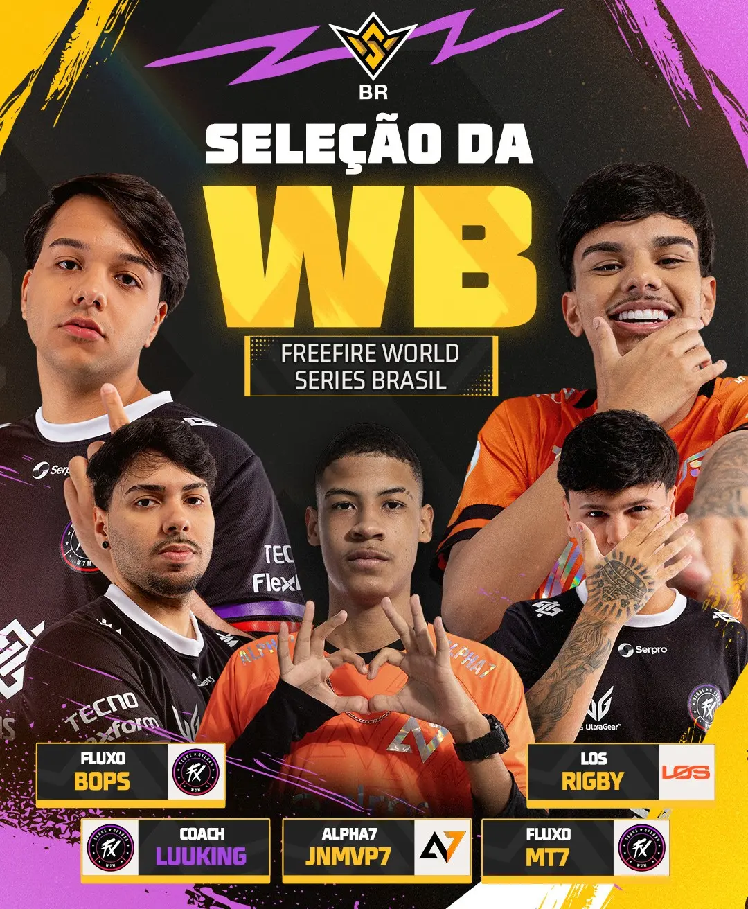 Free Fire: Garena revela seleção oficial da WB; confira SnapInsta.to 710118652 18117271027770469 996211865371376627 n.jpg