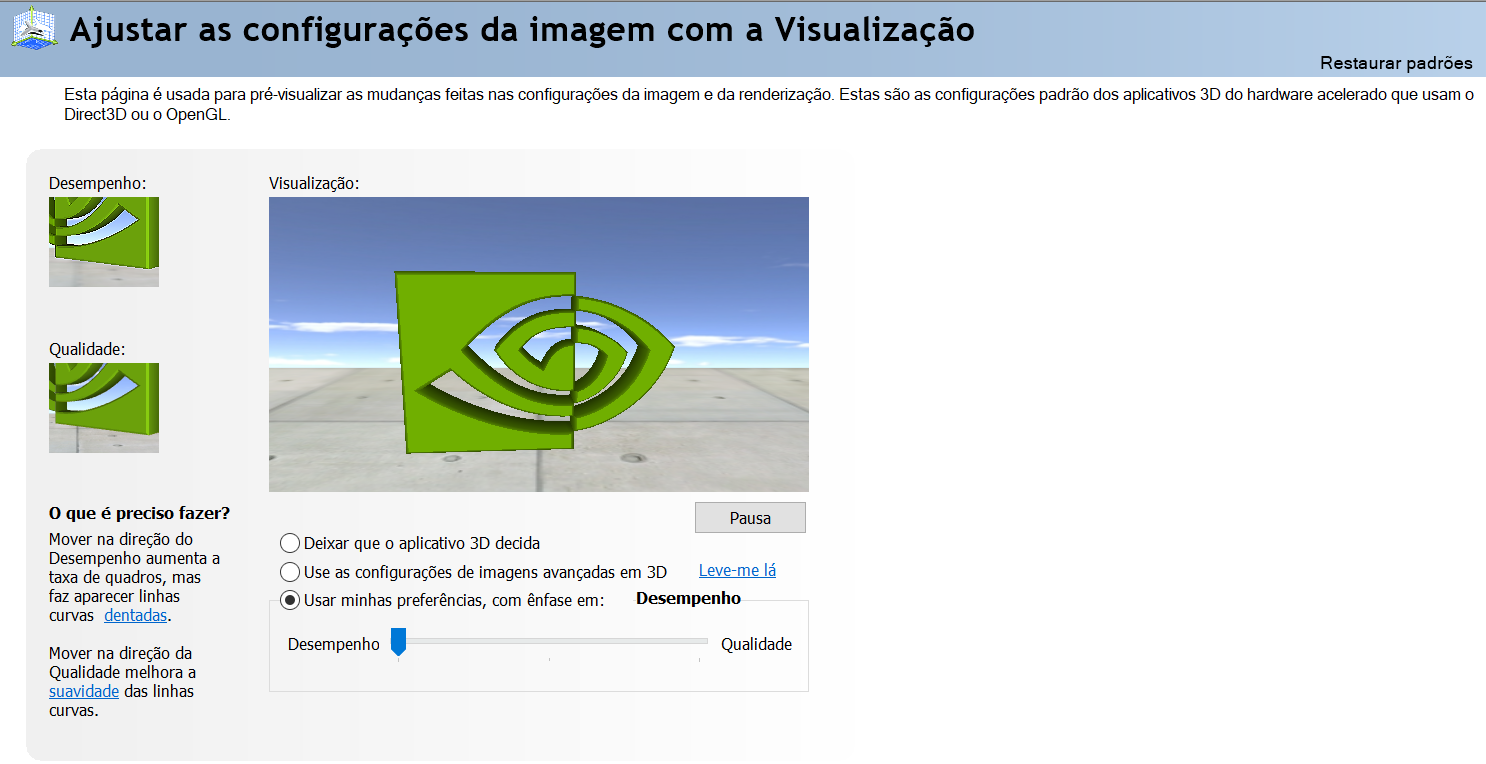 NVIDIA: clássico Painel de Controle é descontinuado para usuários GeForce painel de controle NVIDIA.png