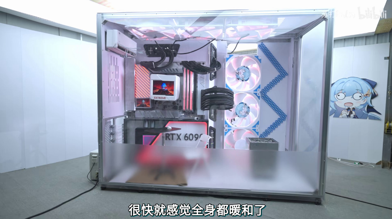 Youtuber constrói PC gigante capaz de acomodar uma pessoa 3 Youtuber constrói PC gigante capaz de acomodar uma pessoa pc gigante soda baka.png