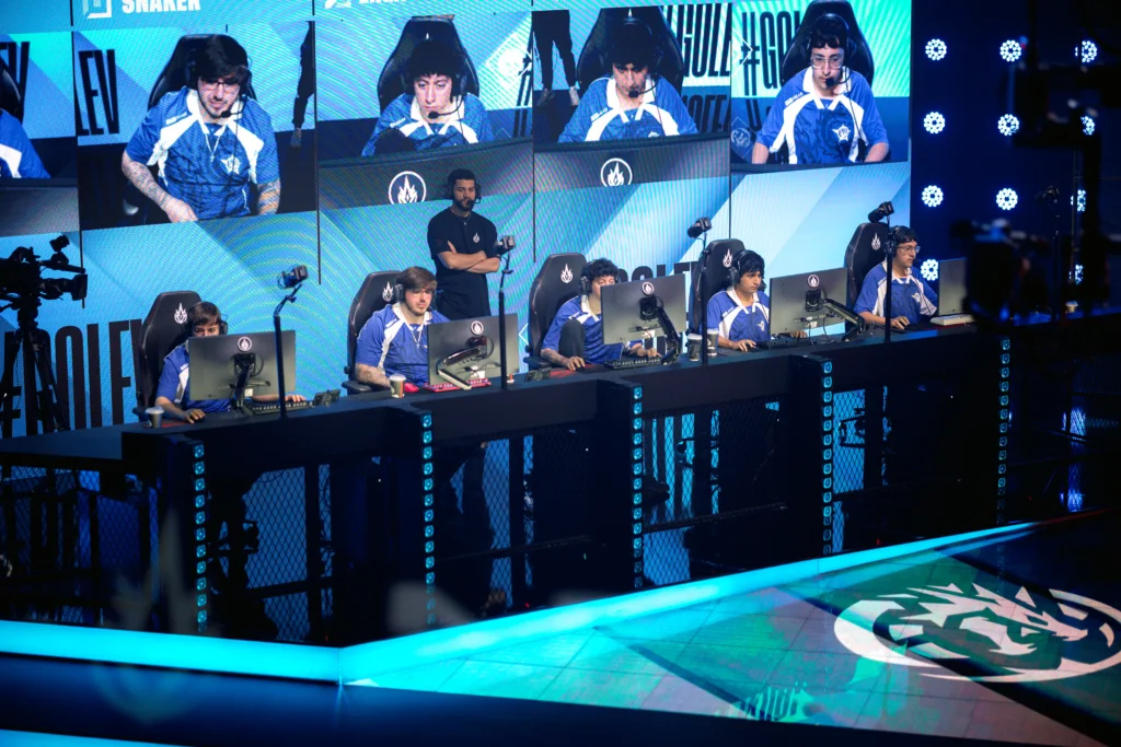 Elenco de League of Legends (LoL) da LEVIATÁN no CBLOL 2026 Split 1.
