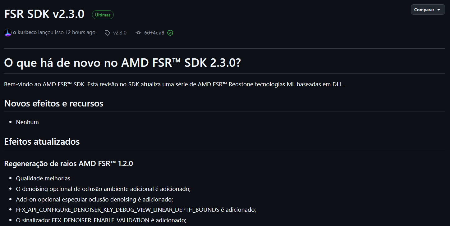 AMD Lança SDK do FSR com Tecnologia Ray Regeneration 2 AMD Lança SDK do FSR com Tecnologia Ray Regeneration AMD FSR RG.png