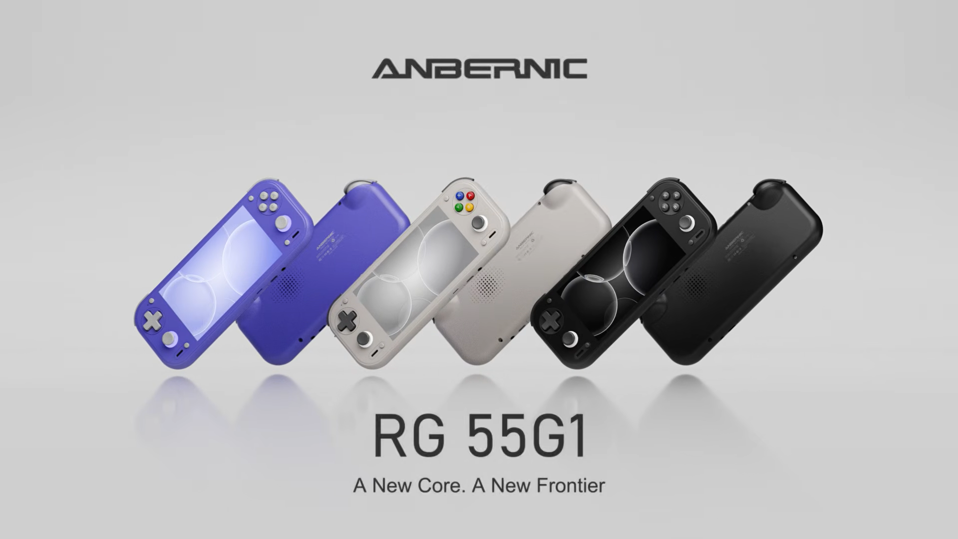 Anbernic revela RG 55G1, novo console portátil com visual inspirado no Switch Lite Anbernic RG 55G1.png