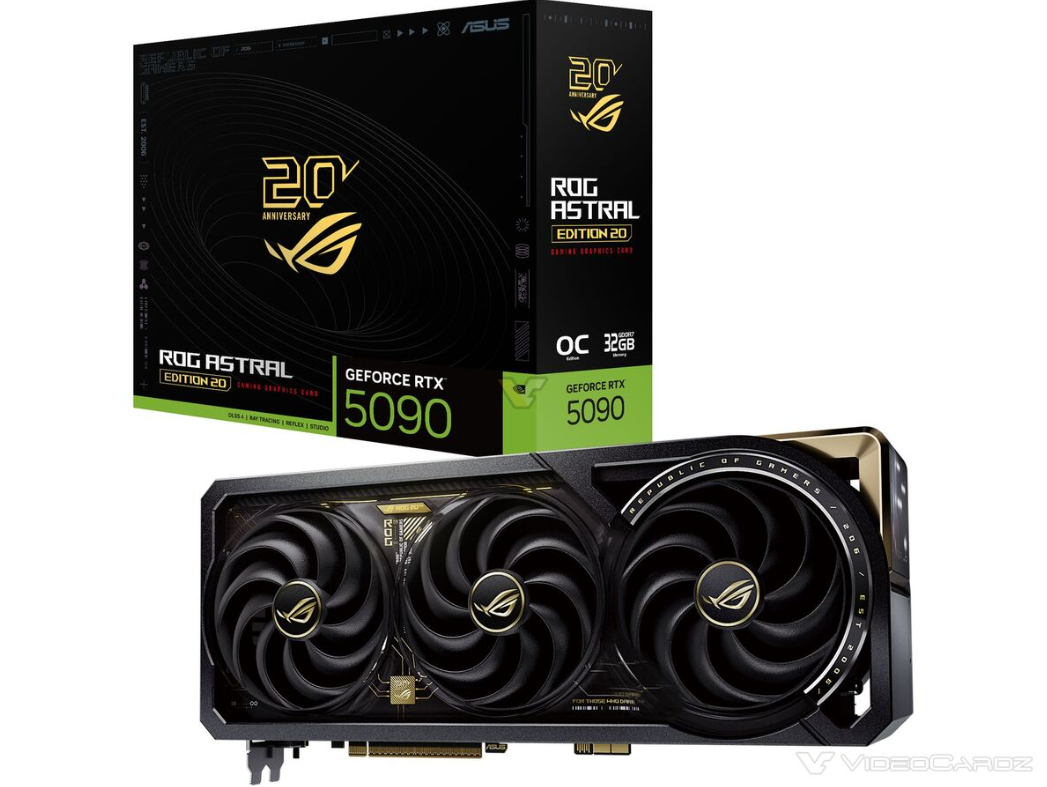 ASUS confirma preço da ROG Astral RTX 5090 "Edition 20" na Europa Asus rog astral 5090.png