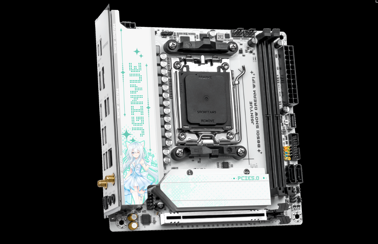 Placa-mãe chinesa traz conexão OCuLink para o formato econômico Mini-ITX no socket AM5 JGINYUE B850I.png