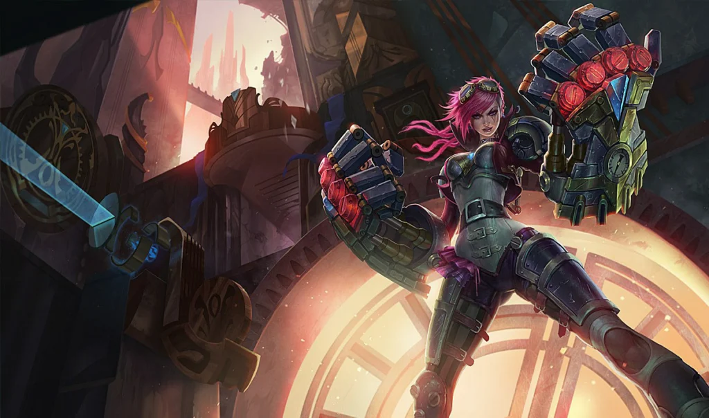 LoL: Veja os campeões mais usados pela Keyd Stars no Circuitão 3 Vi, campeã do League of Legends (LoL).