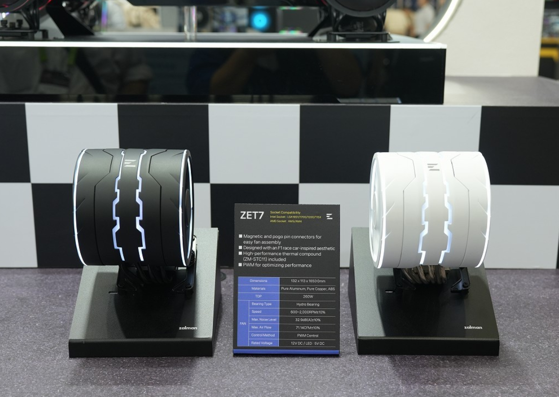 ZALMAN apresenta novos coolers na COMPUTEX 2026 com design inspirado na Fórmula 1 2 ZALMAN apresenta novos coolers na COMPUTEX 2026 com design inspirado na Fórmula 1 ZEt7.png