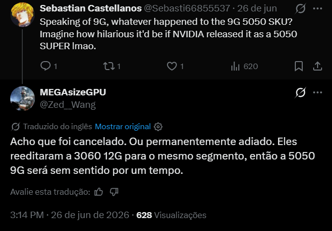NVIDIA pode ter cancelado ou adiado indefinidamente a RTX 5050 de 9GB imagem 2026 06 30 195331163.png