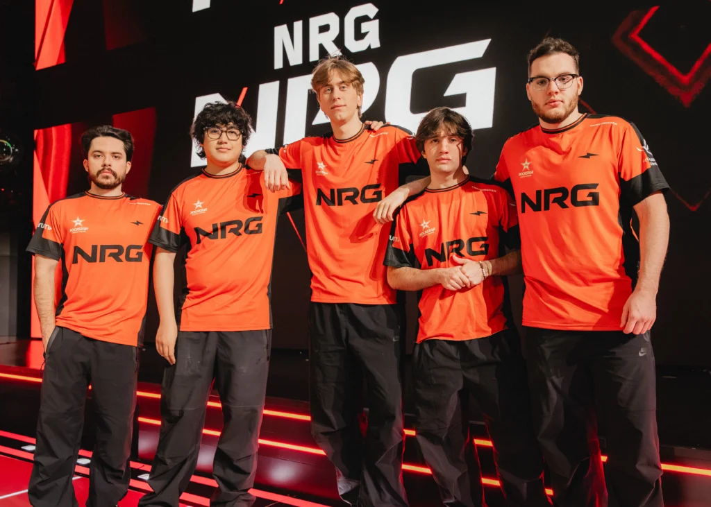 Elenco de VALORANT da NRG no VCT 2026: Americas Stage 1.