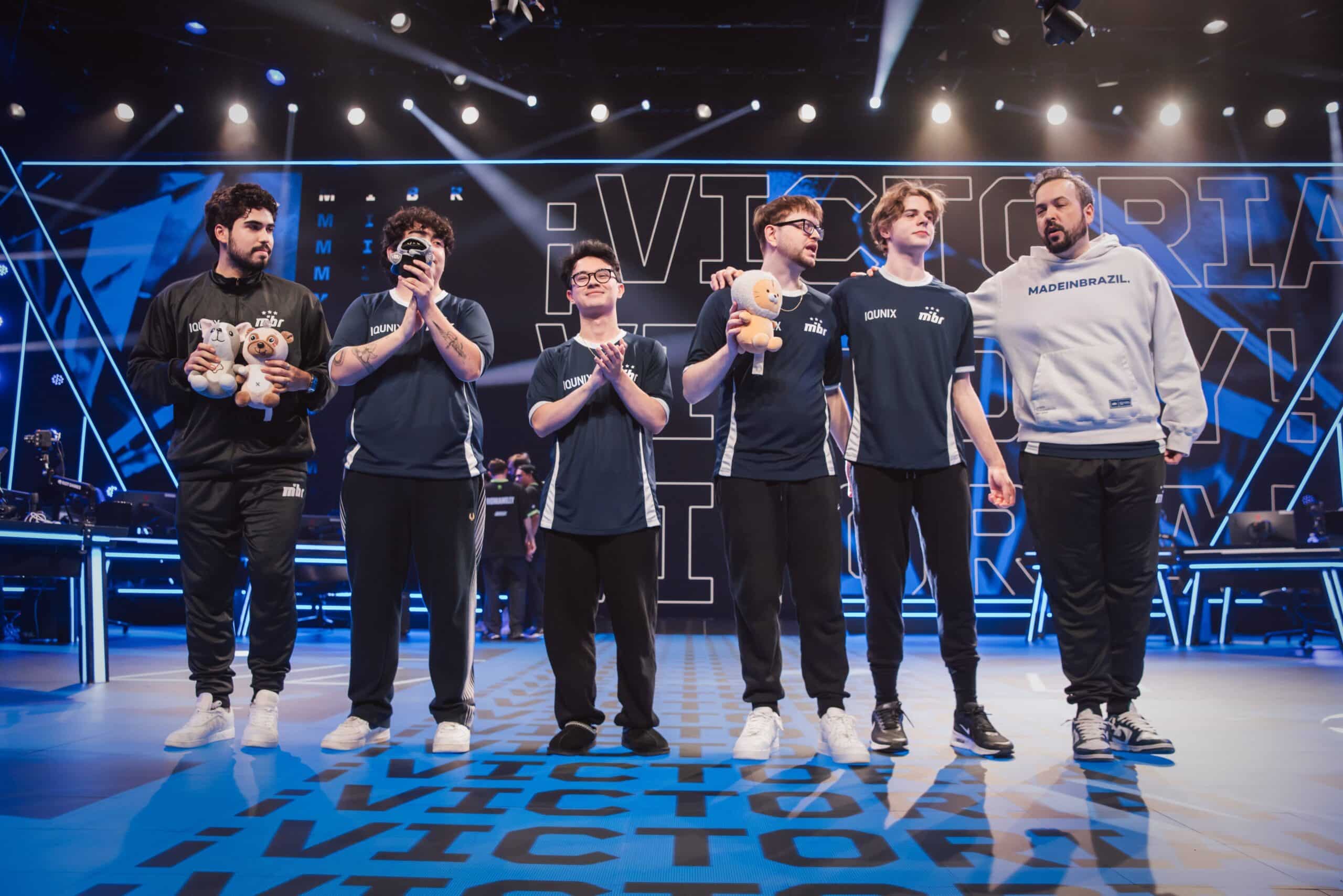 Elenco de VALORANT do MIBR.