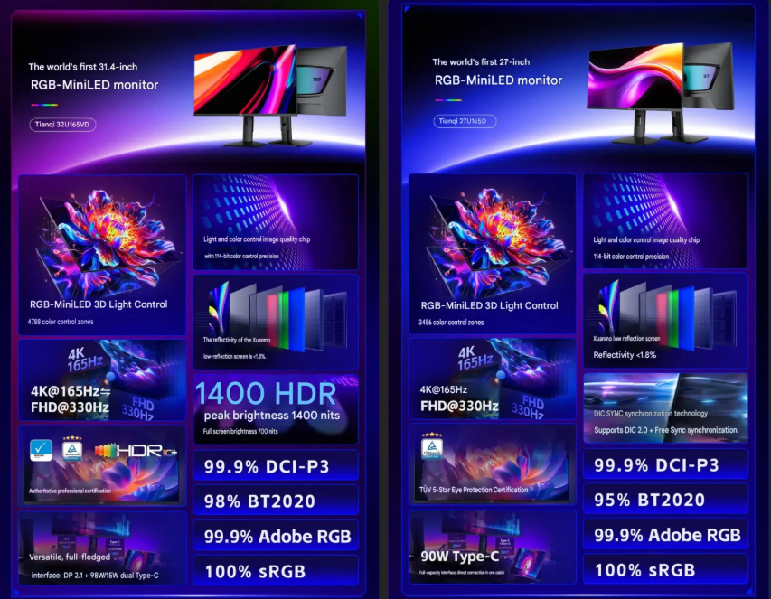 HKC anuncia nova linha de monitores com tecnologia de tela inédita no mercado Vc hkc.png