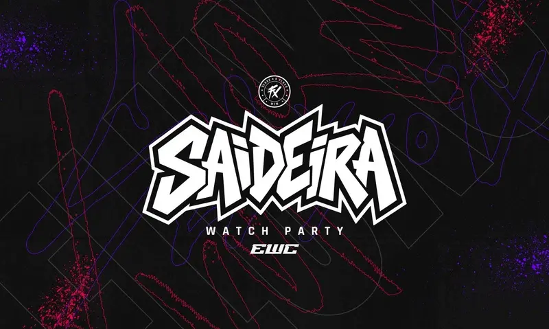 A Saideira, evento do Fluxo W7M para acompanhar a Esports World Cup 2026 de Free Fire.